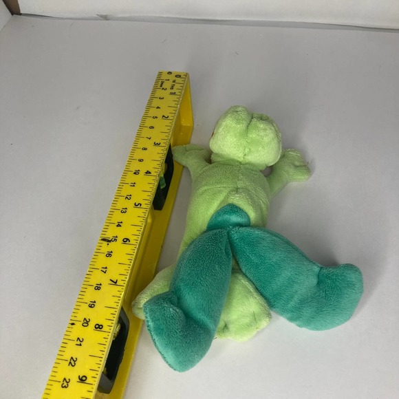 Treecko Pokemon Advanced Hasbro 8” Plush Figure 2004 Treeko Stuffed Toy Laying - Picture 2 of 7